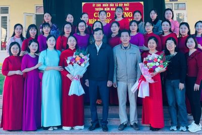 CHÀO MỪNG 43 NĂM NGÀY NHÀ GIÁO VIỆT NAM (20/11/1982 – 20/11/2025) TRƯỜNG MẦM NON NGHĨA TÂN