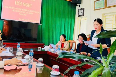 HỘI NGHỊ KIỂM ĐIỂM, ĐÁNH GIÁ CHẤT LƯỢNG ĐẢNG VIÊN CHI BỘ TRƯỜNG MẦM NON NGHĨA TÂN – NĂM 2025