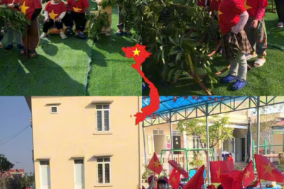 HOẠT ĐỘNG TRẢI NGHIỆM CHÀO MỪNG NGÀY 22/12 CỦA TRẺ 3–4 TUỔI – TRƯỜNG MẦM NON NGHĨA TÂN