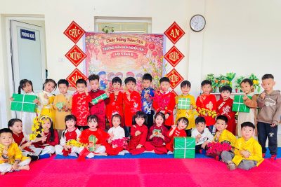 Hoạt động trải nghiệm chào xuân Bính Ngọ -2026 của lớp 5 Tuổi B