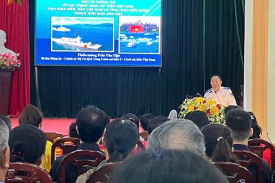 📢 CẤP ỦY, BAN GIÁM HIỆU TRƯỜNG MẦM NON NGHĨA TÂN THAM DỰ HỘI NGHỊ TẬP HUẤN “TUYÊN TRUYỀN TÌNH HÌNH AN NINH, BIỂN ĐẢO VÀ LỰC LƯỢNG CẢNH SÁT BIỂN VIỆT NAM”
